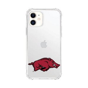 NCAA Arkansas Razorbacks Clear Tough Edge Phone Case - iPhone 12 mini - 1 of 3