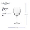 Luigi Bormioli Backdoor 20's Gin & Tonic 27 oz. Cocktail Glass, Set of 4, Titanium Reinforced Stem, Made of SON-hyx Crystal, Made in Italy - 4 of 4