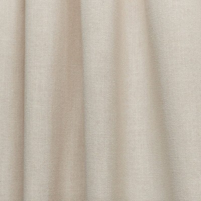 Natural Cotton Blend Light Filtering Tab Top Curtain Panels