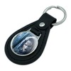 Lord of the Rings Aragorn Character Black Leather Keychain - 2 of 4