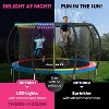 Joyberri Trampoline - ASTM Certified, 8-16ft for kids & adults. Anti-rust, with enclosure net, ladder, LED lights & sprinkler. Safe & fun! - 2 of 4