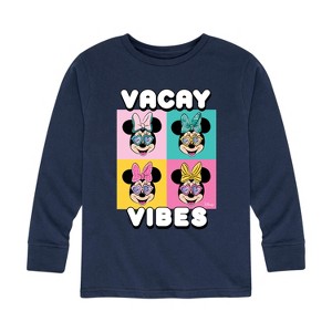 Boys' - Disney - Vacay Vibes Long Sleeve Graphic T-Shirt - 1 of 4