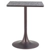 Zuo Spot Bistro Table Black And Bronze - 3 of 4