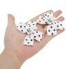 Unique Bargains Women's Halloween Double Bow Pattern Duckbill Clip 1 Pair - 4 of 4