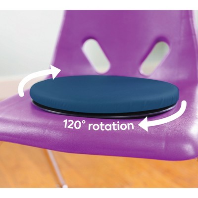 Blue Vinyl Sit & Twist Active Seat Cushion for Kids
