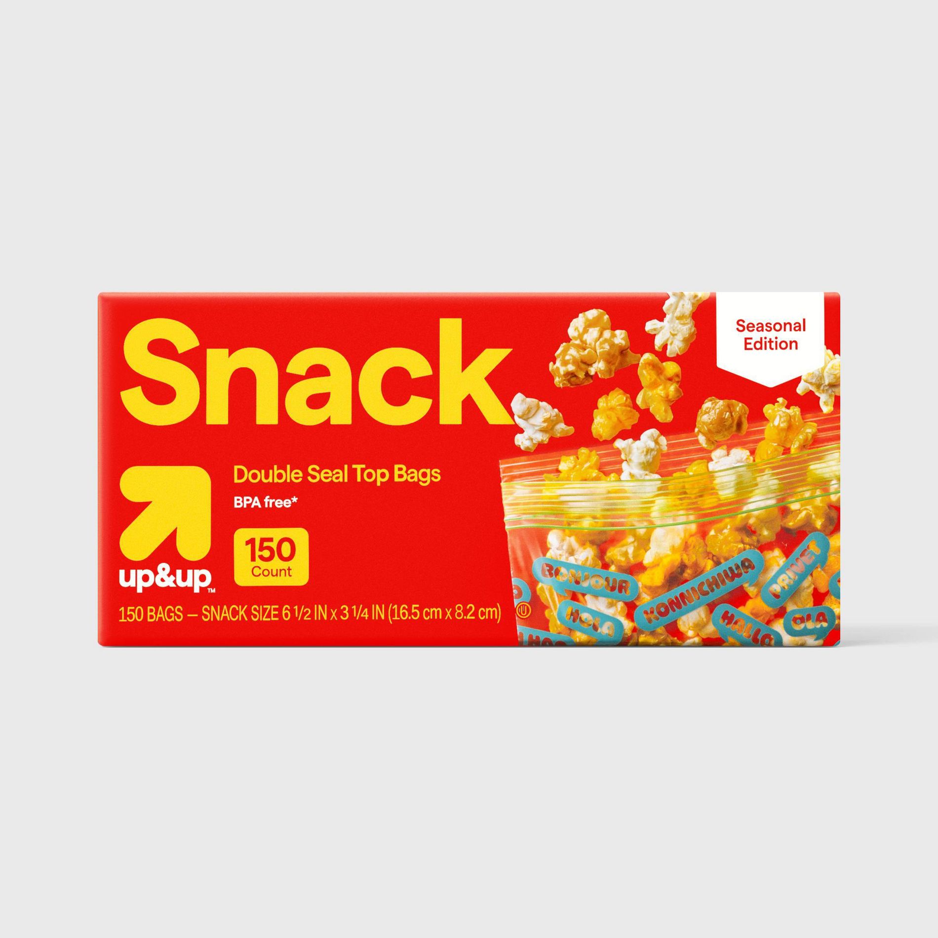 Snack Storage Bags BTS Print - 150ct - up&up™