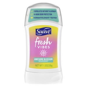 Suave Deodorant Spray Awesome Blossom, 1.2 OZ - 1 of 3
