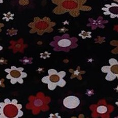 black floral