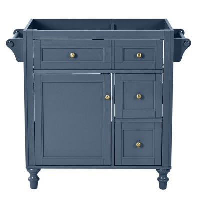 VYNXARIA 30'' Bathroom Vanity without Top Sink - Modern Storage Cabinet with 2 Drawers