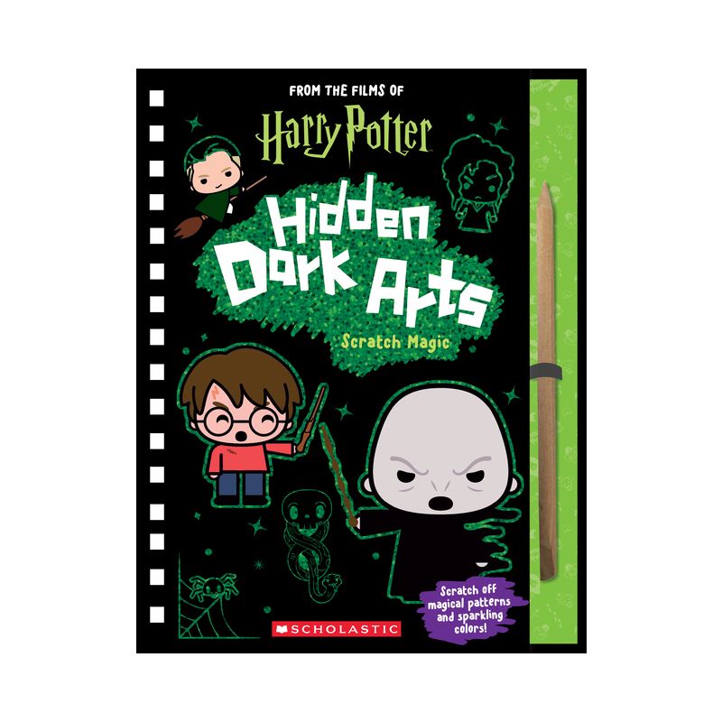 Harry Potter: Hidden Dark Arts: Scratch Magic - by  Jenna Ballard (Paperback), 1 of 2