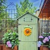 2 Pack Flower Trellis, Metal Garden Trellis, Garden Trellis Climbing Plants, Garden Trellis Modern With 71" X 40" For Outdoor-Cuddlewood - 3 of 4
