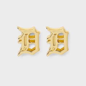 Bijoux Sport by Luv Aj MLB Gold Logo Stud Earrings - 1 of 3