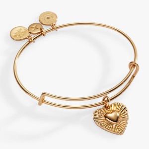 Alex and Ani Heartburst Bangle Bracelet - 1 of 4