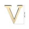 Unique Bargains Self-Adhesive Letter Acrylic Alphabet Mirror Wall Stickers - 2 of 4