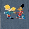 Boys' - Hey Arnold! - Arnold and Gerald Skateboard Short Sleeve Graphic T-Shirt - 2 of 4