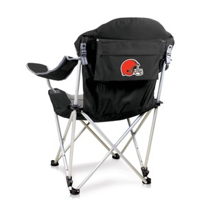 NFL Cleveland Browns Reclining Camp Chair with Head Support - 1 of 4