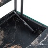 Maggift Patio End Tables, Multifunctional Lift Top Coffee Table with Tempered Glass Legs for Living Room, Office, Lounge, Black, 43.3"*23.6"*16.3" - 4 of 4