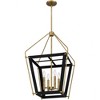 Quoizel Lighting Abbeville 4 - Light Pendant in  Earth Black - 4 of 4