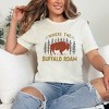 Simply Sage Market Women's Where The Buffalo Roam Short Sleeve Graphic Tee - 2 of 3