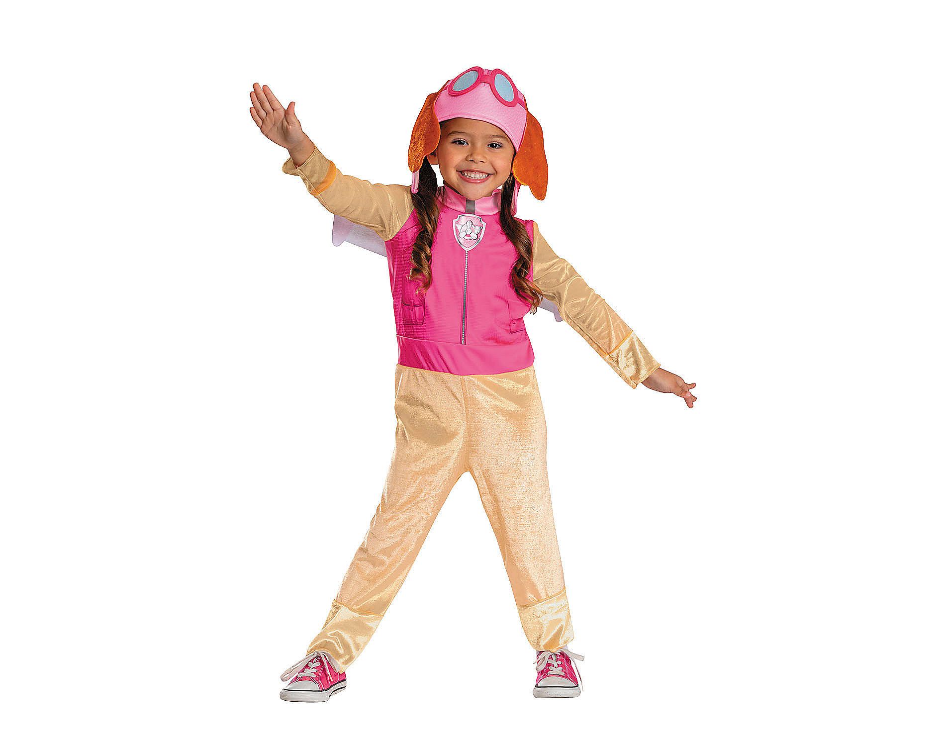 Toddler's Paw Patrol Skye Classic Costume Jumpsuit - Pink - 2T