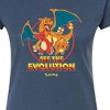 Women's - Pokémon - Charmander See The Evolution Fitted Graphic T-Shirt - 2 of 3