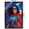 Trends International Marvel Ms. Marvel - Graffiti Framed Wall Poster Prints - 3 of 4