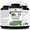 Brieofood Calcium 90 Tablets, Food Based Daily Calcium Supplement Made with Vegetable Source Omegas, probiotics and Herbal Blends - 4 of 4