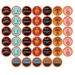 Two Rivers Coffee Medium Roast Coffee Pods,2.0 Keurig, Variety Sampler, 40 Count - 1 of 4