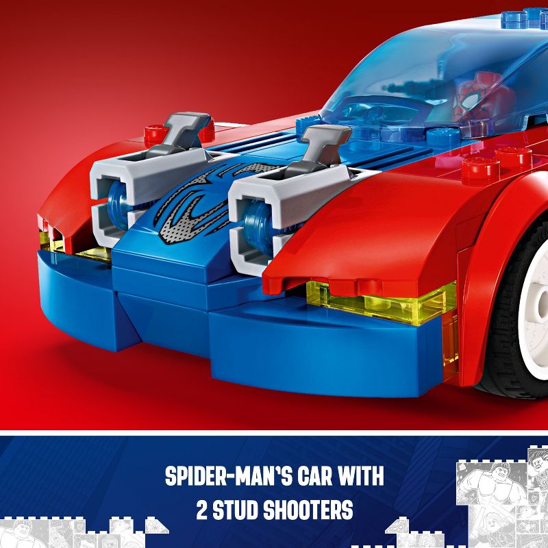 LEGO Marvel Spider-Man Race Car &#38; Venom Green Goblin Building Toy 76279, 4 of 9