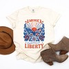 Simply Sage Market America Summer Of Liberty Distressed Garment Dyed Tee - 3 of 4