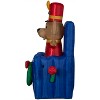 Gemmy Animated Christmas Inflatable Toy Soldier Dog in Pop Up Box, 5 ft Tall, Multi - 3 of 4