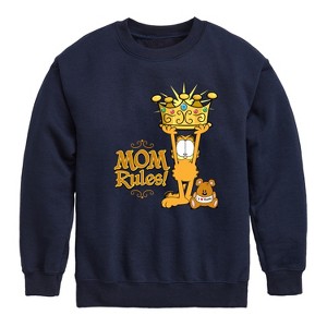 Boys' - Nickelodeon - Mother's Day Graphic Long Sleeve Fleece Sweatshirt - 1 of 4