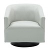 NicBex Accent Chair with Wood Base,Modern Swivel Chair for Bedroom,Reading Room,No Assembly Required - 2 of 4