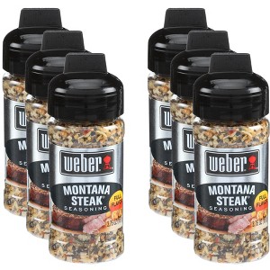 Weber Seasoning Montana Steak - Pack of 6 - 3.75  OZ - 1 of 4