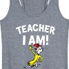 Women's - Dr. Seuss - Teacher I Am Sam I Am Graphic Racerback Tank - 2 of 4