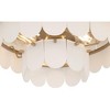 Possini Euro Design Possini Euro Haumea 16 1/4" Wide Warm Gold Ceiling Light - 4 of 4