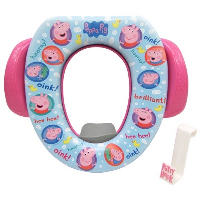 Peppa Pig "Playtime" Soft Potty Seat with Potty Hook