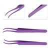Unique Bargains Round-headed Eyelashes Tweezers for Bathroom 1 Pc - 3 of 4