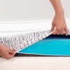 4" Medium Gel Memory Foam Mattress Topper with Cooling Cover - 4 of 4