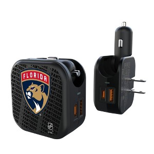 NHL Eastern Conference Teams Text Backdrop 18-Watt 2 in 1 USB A/C Charger - 1 of 3