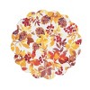 C&F Home Cordelia Round Quilted Single Placemat Vibrant Fall Leaves Watercolor, 17" - 2 of 4