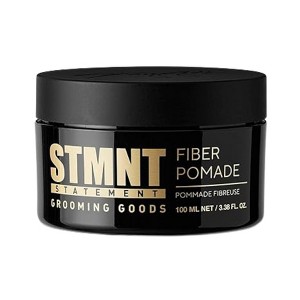STMNT Grooming Goods Fiber Pomade (3.38 oz) | Statement Semi-Matte Finish | Strong Control | Easy To Wash Out Hair Wax - 1 of 3