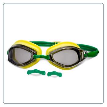 Aqua Leisure EQUINOX Adult Swim Goggles - Green