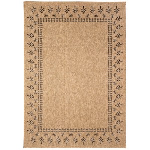 Liora Manne Sahara Border Indoor/Outdoor Rug.. - 1 of 4