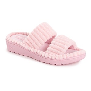 Muk Luks Women's Double Strap Slide Slipper - 1 of 4