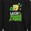 Boys' - SpongeBob Squarepants - Luck Of The Square Pants Long Sleeve Graphic T-Shirt - 2 of 4