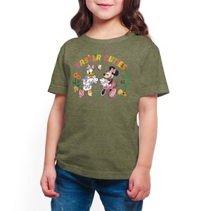 Girls' - Disney - Easter Cuties Short Sleeve Graphic T-Shirt - 1 of 3