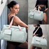 30L Duffle Bag with Shoes Compartment, Travel Duffel Bags Carry on Weekender Backpack for Men Women, Travel Bag Water Repellent & Tear Resistant - 2 of 4