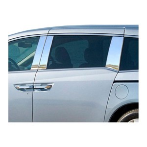 QAA is Compatible with 2011-2017 Honda Odyssey 6 Piece Stainless Pillar Post Trim PP11246 - 1 of 4
