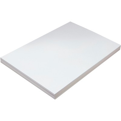 Pacon Medium Weight Tagboard, 12 x 18 Inches, 9 Pt, White, pk of 100